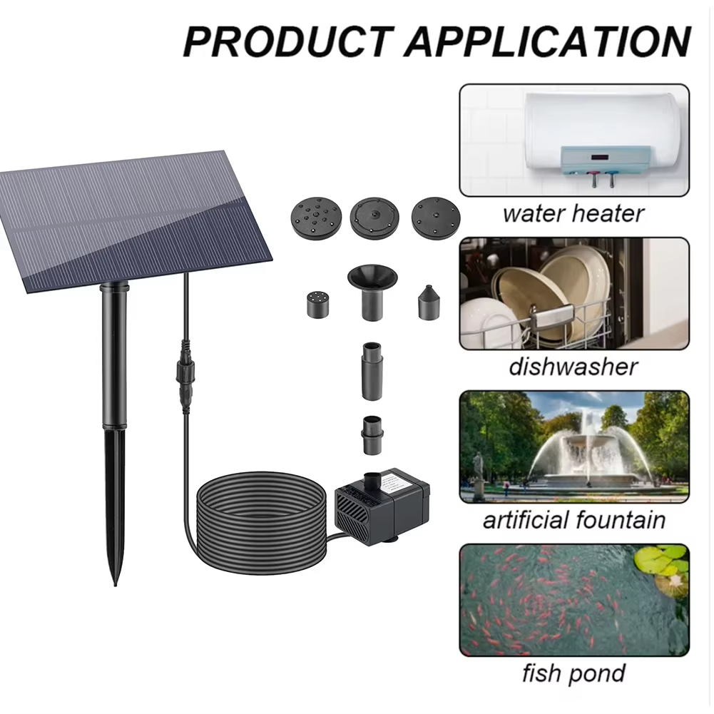 Solar Pool Pump Kit - Mini zestaw pompy solarnej 5W 5V