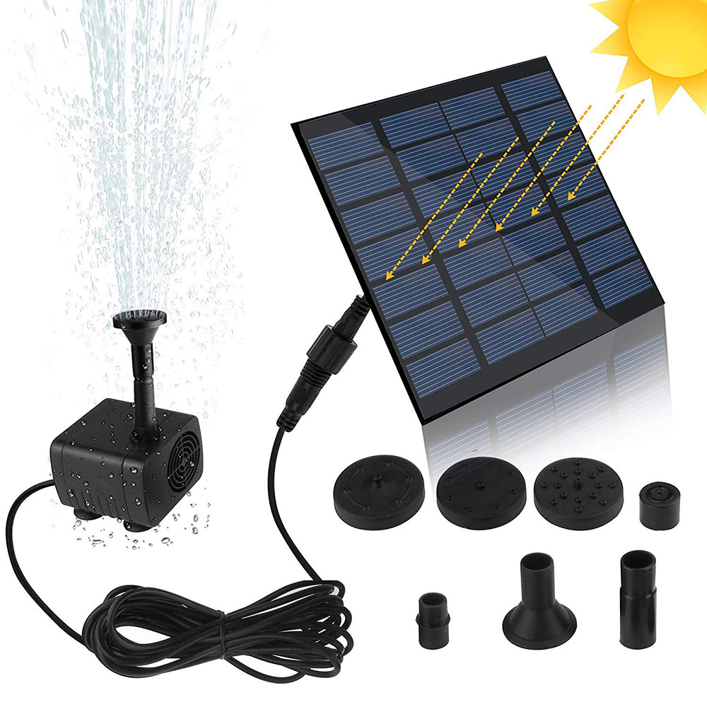 Solar Pool Pump Kit - Mini pompa fontanna solarna pompa wodna