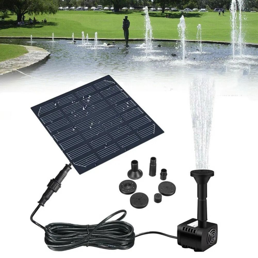 1.4W Mini pompa fontanna solar – Solar Pool Pump Kit recenzja i cena